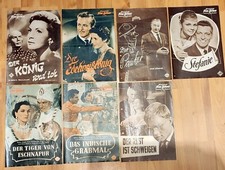 #7 Konvolut++7 x Filmprogramme IFB++ILLUSTRIERTE FILM-BÜHNE++Nachkriegsfilme