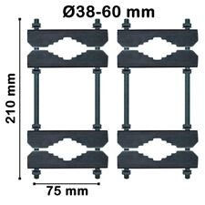 Bügelschelle Doppelschelle Mastschelle Zahnschelle verzinkt M8