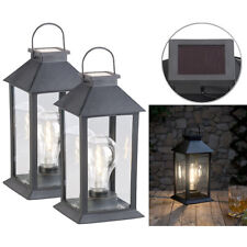 Lunartec 2er-Set Solar-Laterne