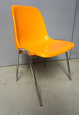 Drabert Design Vintage Stapelstuhl Stuhl Chair orange Pop Panton 80er (F025-531)