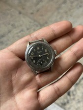 Minerva DH wristwatch military 1940 watch cal. 12L wristwatch