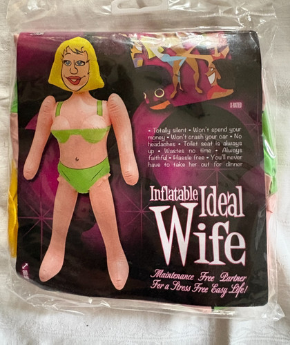 Aufblasbare frau karneval - frau,