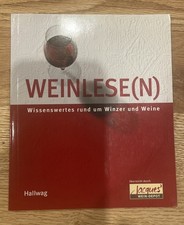 Taschenbuch „Weinlese(n)“ Wissenswertes rund um Winzer und Weine