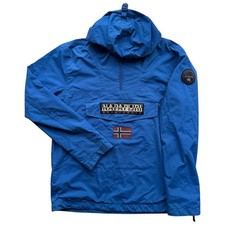 Napapijri Rainforest Herren Jacke XL Navy Anorak Pull On