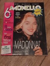 Madonna Italian Cover Magazine Il Monello 1989 Prayer Pepsi