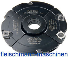 Guhdo Verstellnuter Verstellnutfräser 150x4-15,5x30 bis 45 mm Nuttiefe Z4+V4+Z2