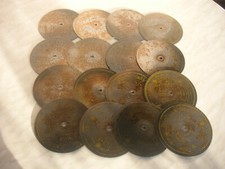 16 Blechplatten 14,5cm