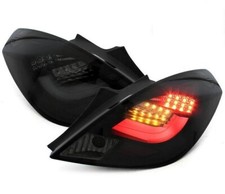 Schwarz Led Rückleuchten schwarz für Opel Corsa D 06-14 inkl Opc 3-Türer Sonar