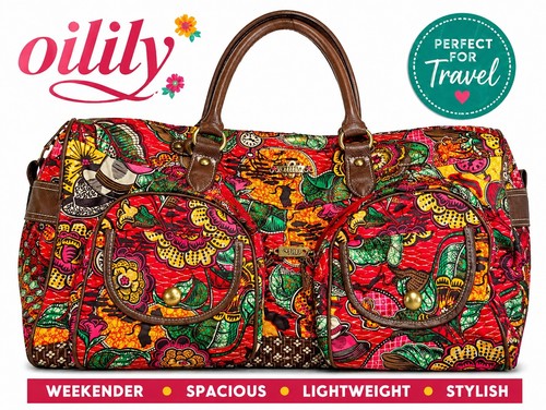 Oilily large multicolor duffle - large,