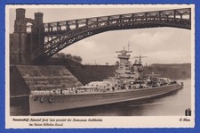 Bildpostkarte Panzerschiff