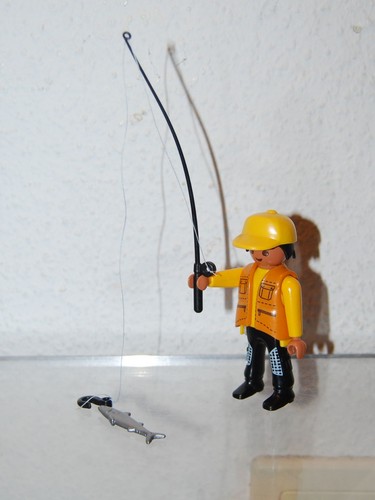 Playmobil angler angeln - angler,