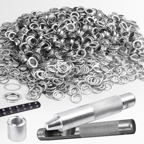 200 stück edelstahl ösen set - 200,