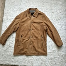 WERTHER Herren Lederjacke Gr. 54 XXL ✅️ Jacke Mantel Ledermantel ECHTLEDER Braun