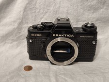 Alte Kamera Praktica B200 Electronic DDR Kamera /Kameragehäuse ohne Objektiv 