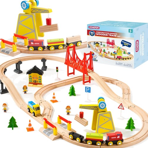 Holzeisenbahn set teile - set,