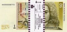 10 x 50 DM, Deutsche Mark, Geldscheine 1991, mit Banderole - Reproduktion