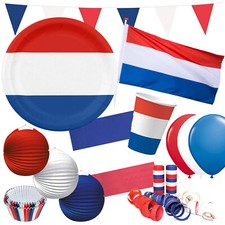 HOLLAND PARTY - Geschirr Deko Niederlande Mottoparty Netherlands Geburtstag Set