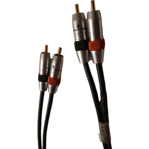 Cinch gummi kabel audio - 10,