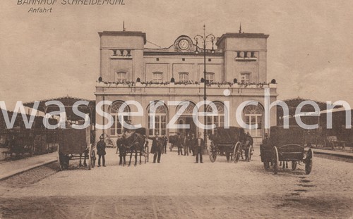 Schneidemühl piła - ak,