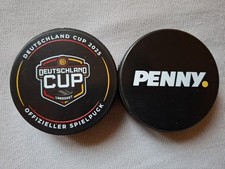 Eishockey Puck GAME PUCK  DEUTSCHLAND CUP 2025 LANDSHUT    DEL NHL
