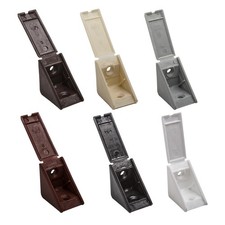 Korpusverbinder Eckverbinder Kunststoff Winkel Möbelverbinder mit Klappdeckel