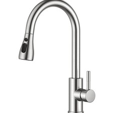 Küchenarmatur aus Edelstahl