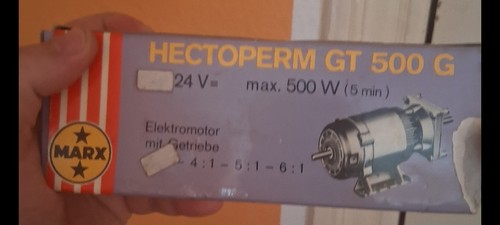 Marx hectoperm 500 24v - marx,