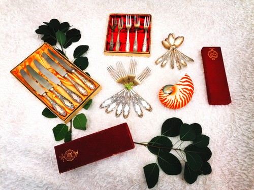 Vintage silberbesteck 1945 - vintage,