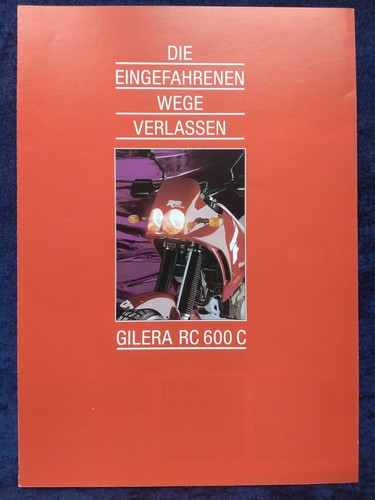 Gilera 600c prospekt - gilera, ca