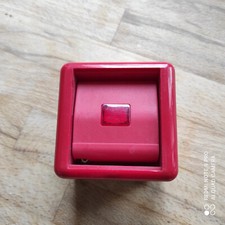 JUNG Taster Aufputz,  1-polig,  rot, mit Beleuchtung