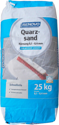 Quarzsand renovo getrocknet - renovo,