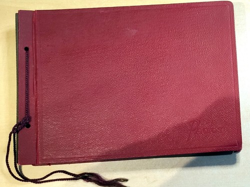 Altes fotoalbum studentin - altes,