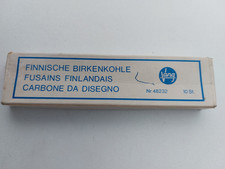 Finnische Birkenkohle Kohle 8 Stck Malerei Komprimiert Schwarz  Zeichnen