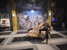 Gi Joe ACTIONFIGUREN Armadilo Und Fahrer 1:18 /10 Cm Rise Of Cobra