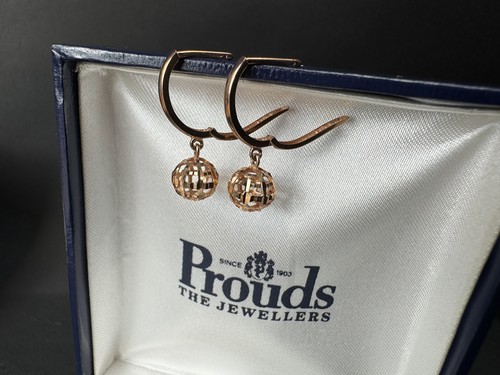 9ct gold dangle ball - 9ct,