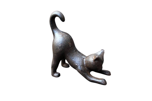 Dekofigur katze gusseisen - katze,