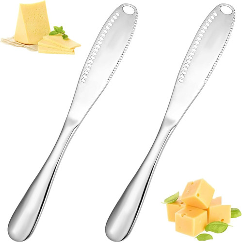 Buttermesser set 2er edelstahl - set,