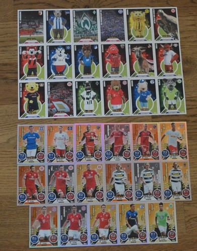 Match attax maskottchen - 16/17,