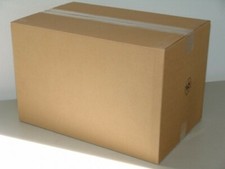 20 FALT KARTONS 58x38x30cm Versandkartons blanco Umzugskarton Karton box 2wellig