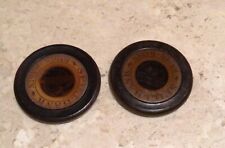 2 Stück Spielbank Casino Jetons Chips Spielbanken Baden Baden Vintage