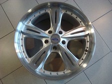 Einzelstück ASA AR4 8,5x19 LK: 5x120 ET15 Silber Poliert gebraucht RIEGER-Tuning