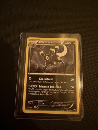 Pokémon karte nachtara 108 - nachtara, 61/108