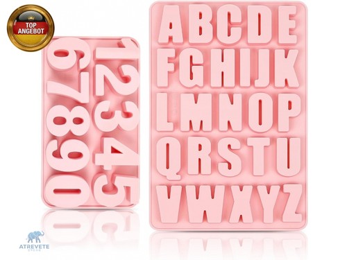 Silikonform buchstaben und - silikonform,
