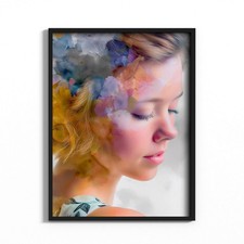 Modernes Bild auf Kunstleder