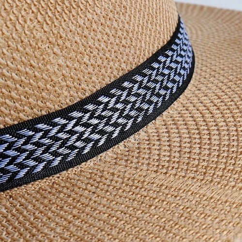 Herren strohhut mit breiter - herren,