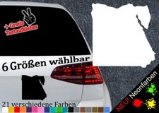 Ägypten Umriss Aufkleber 6