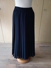 Vintage Faltenrock, dunkelblau, Gr. 40, gebraucht,  Lucia