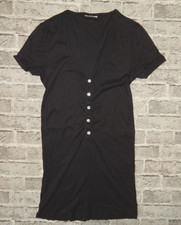 Damen Kurzarmshirt 5-Knopfleiste Schiesser Revival Gr.36/S