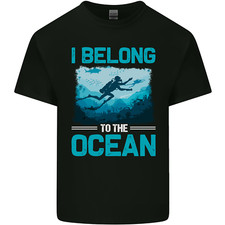 I Gehören zu Dem Ozean Scuba Tauchen Diver Tauch Kinder T-shirt Jungen Mädchen