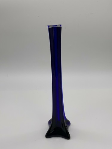 Tischvase glas blau sehr hohe - tischvase,